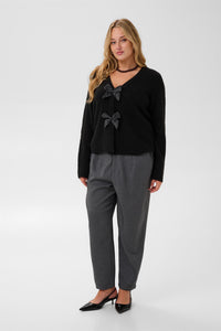 KCmai Knit Cardigan - Black
