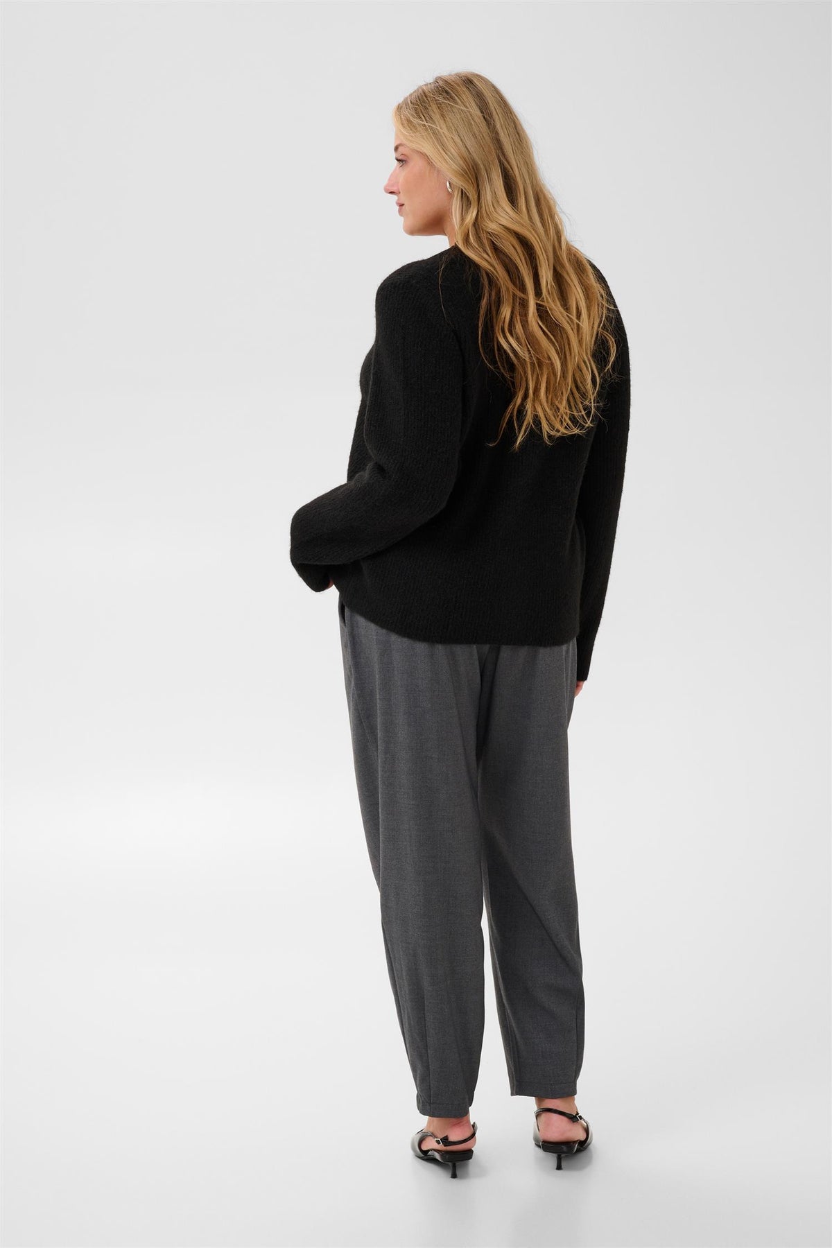 KCmai Knit Cardigan - Black