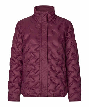 Jakke MaTuva with zipper - Beet Red