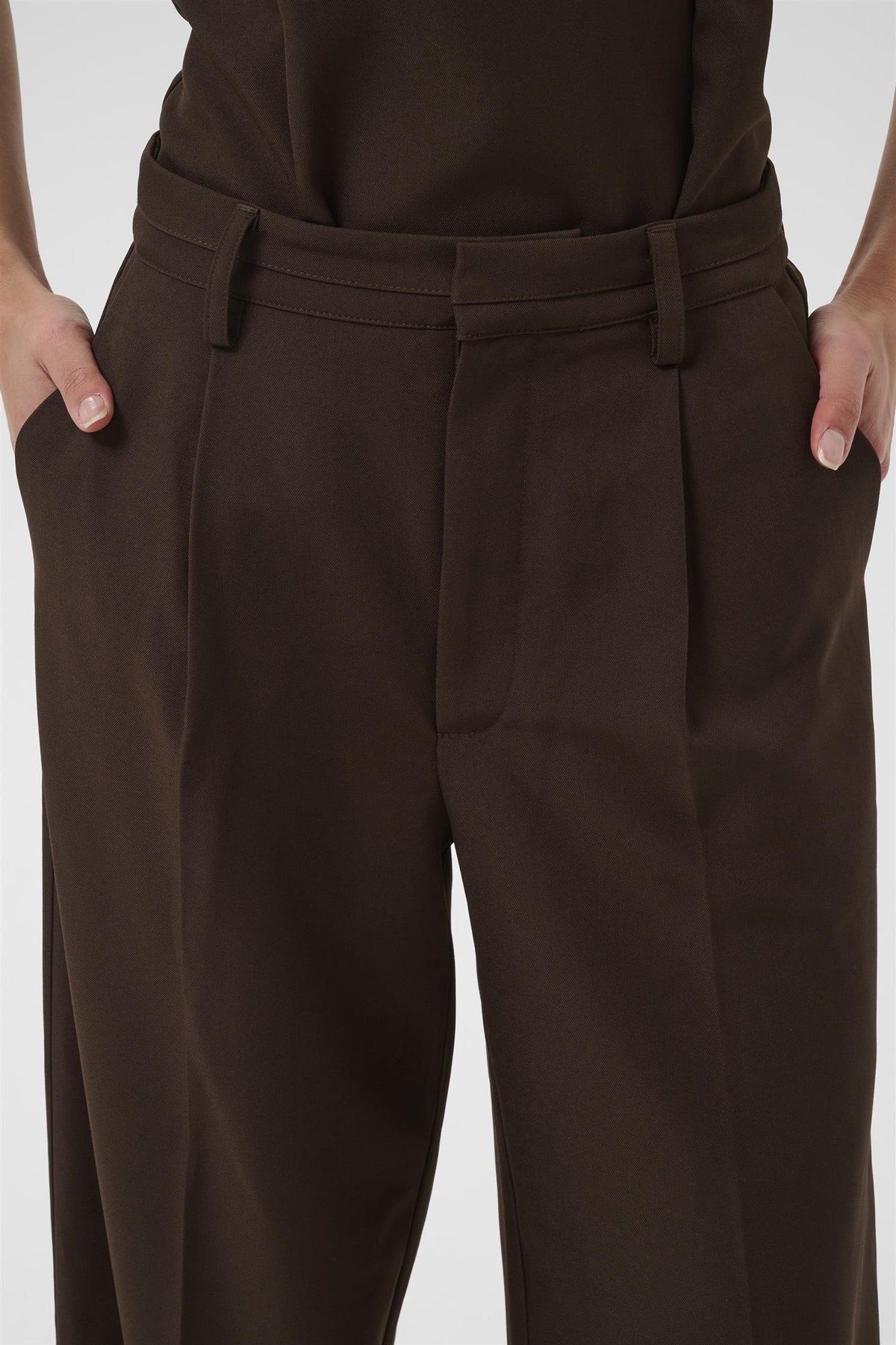 KAlima HW Pants - Coffee Bean