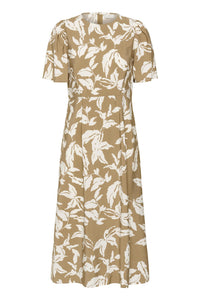 KAmarlo Dress Oak Chalk Leafs