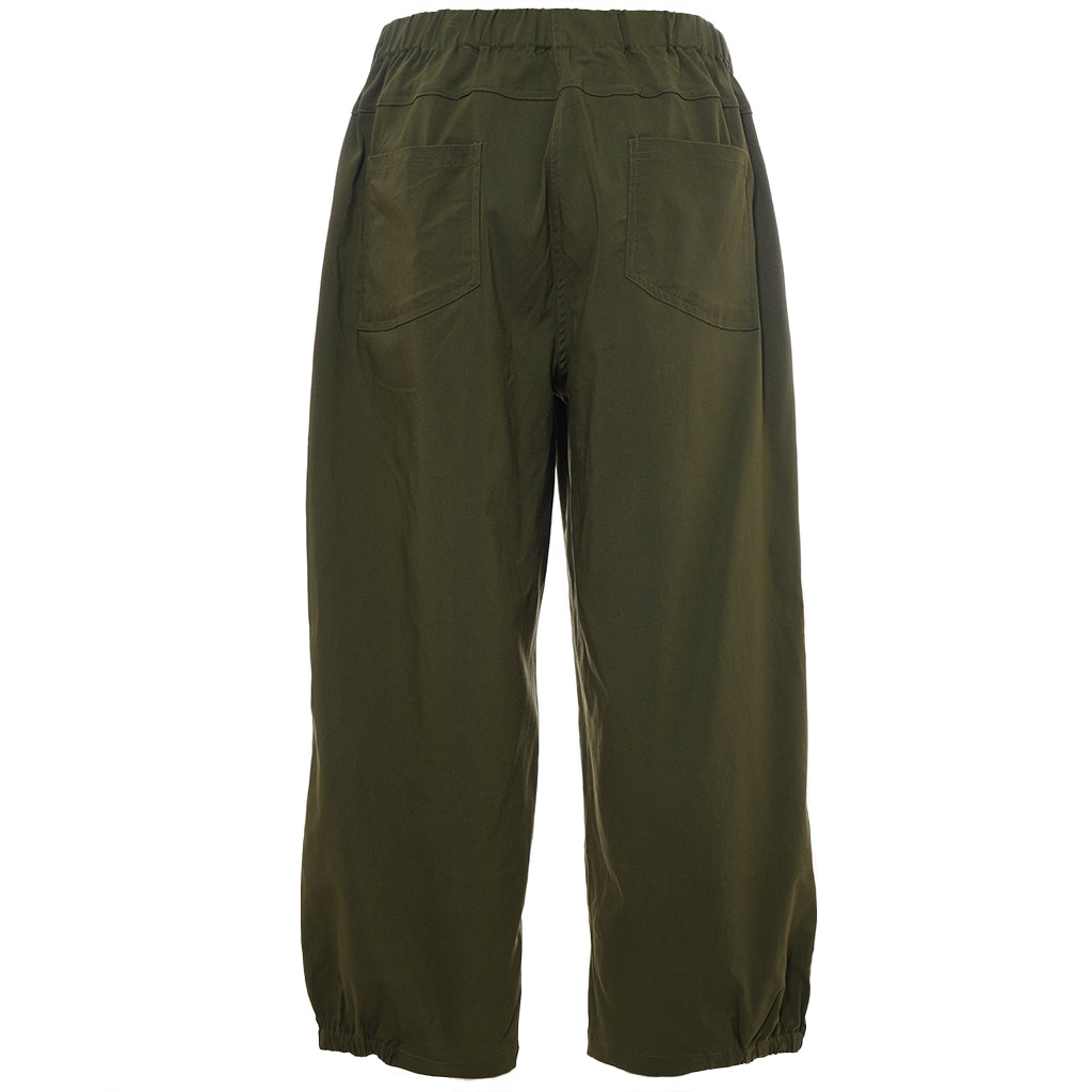 Clara Baggy Pant Oliven