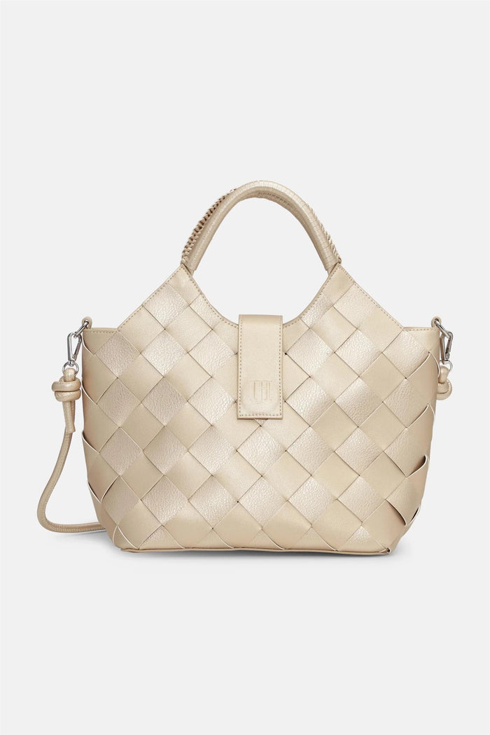 Braided Handbag Platin