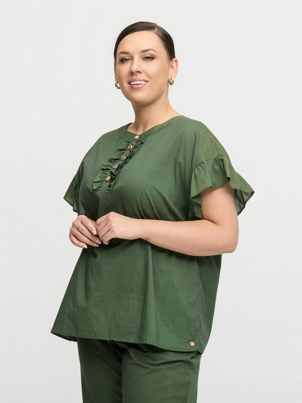 LILY BLOUSE Olive