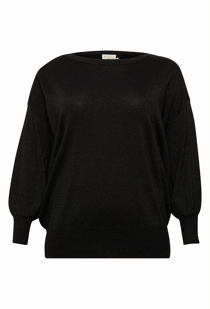 KCregitta Knit Pullover Black Deep