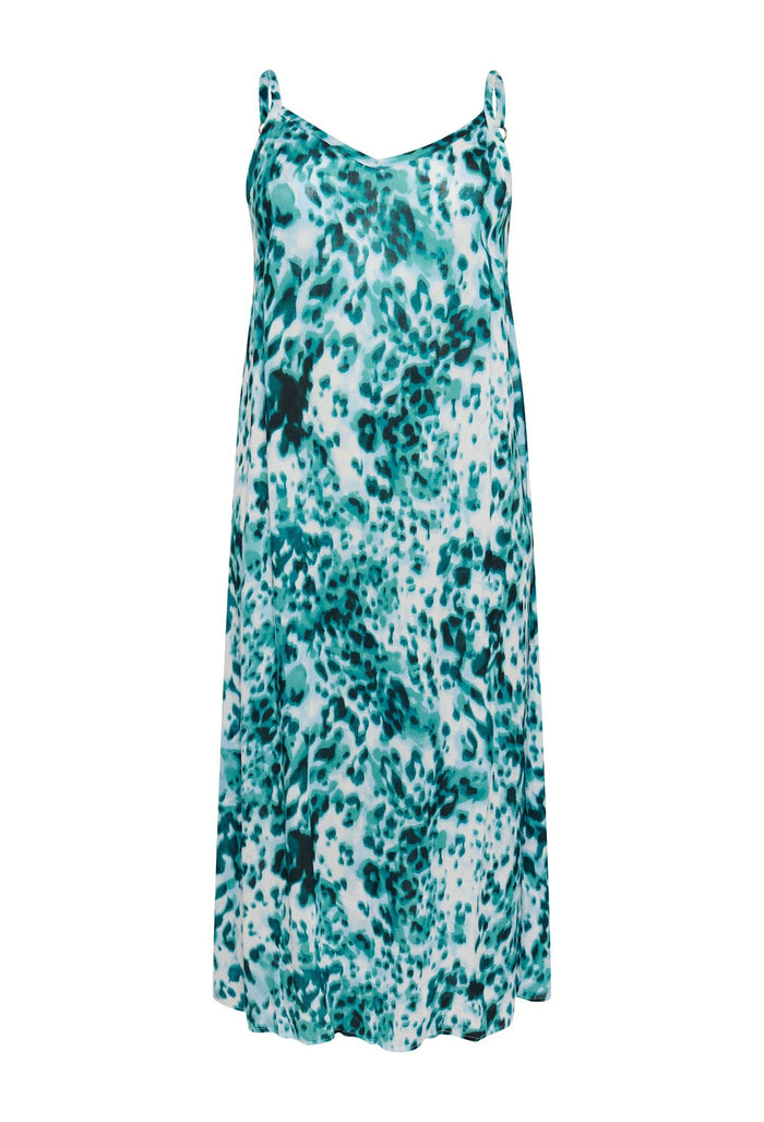 KCjulia Ami Strap Dress Leo Teal
