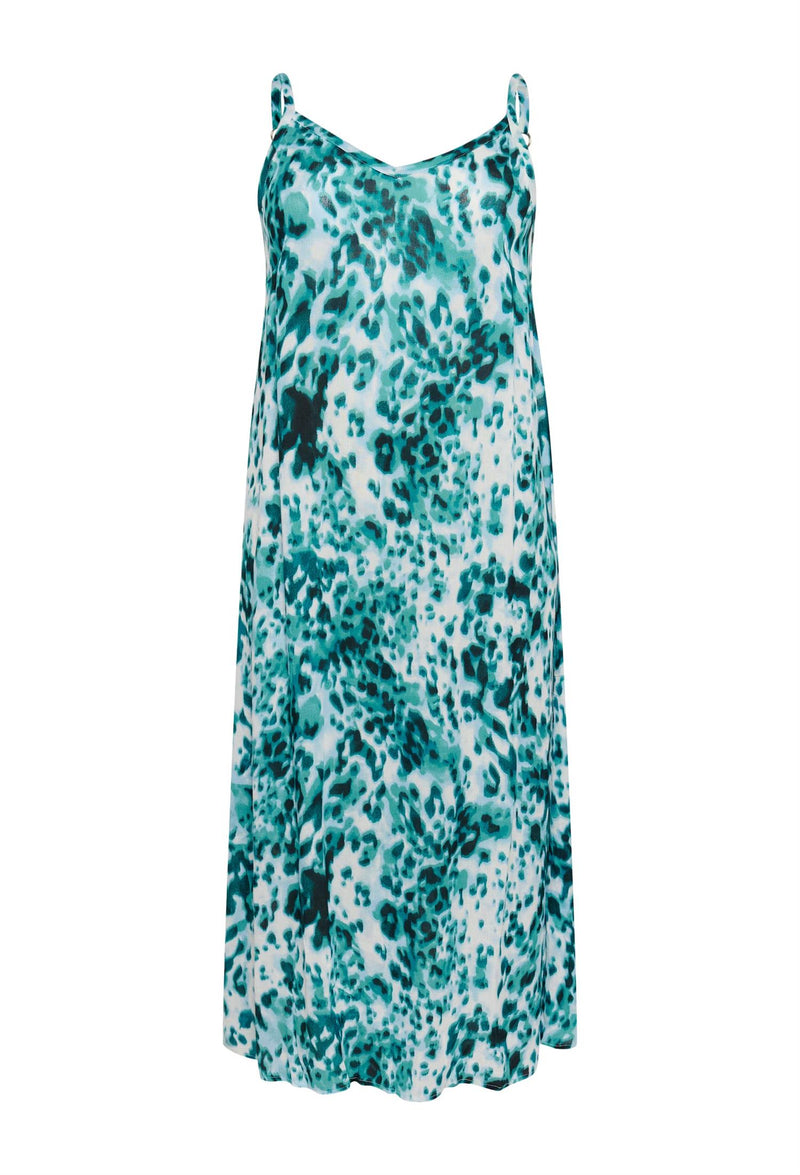 KCjulia Ami Strap Dress Leo Teal