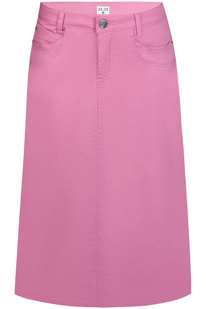 Skjørt m/ Undershorts LANGT Glance Pink