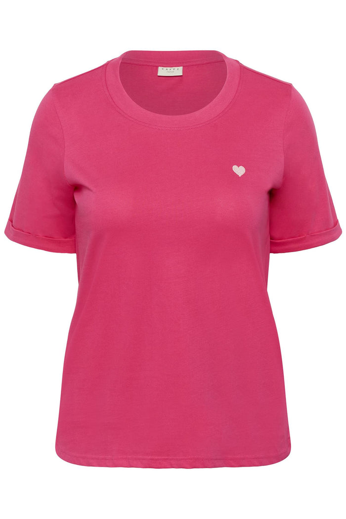 KCart Tee Beetroot - Bellerina heart