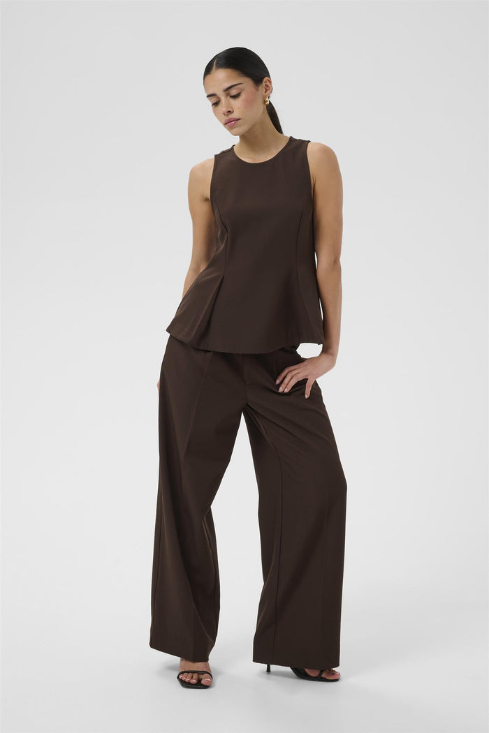 KAlima HW Pants - Coffee Bean
