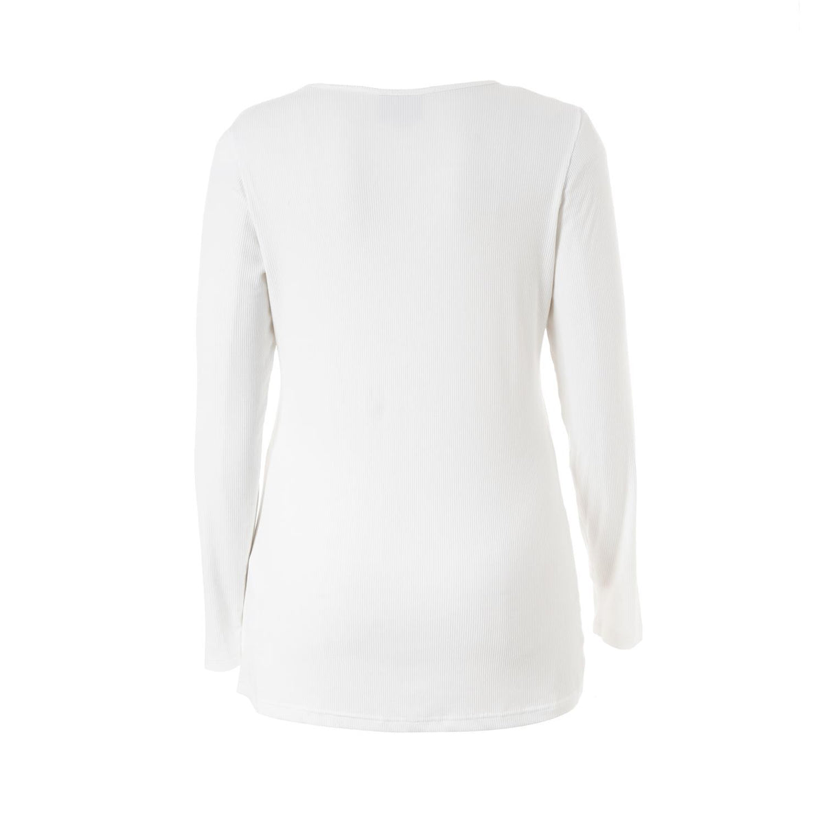 SFlo rib blouse White