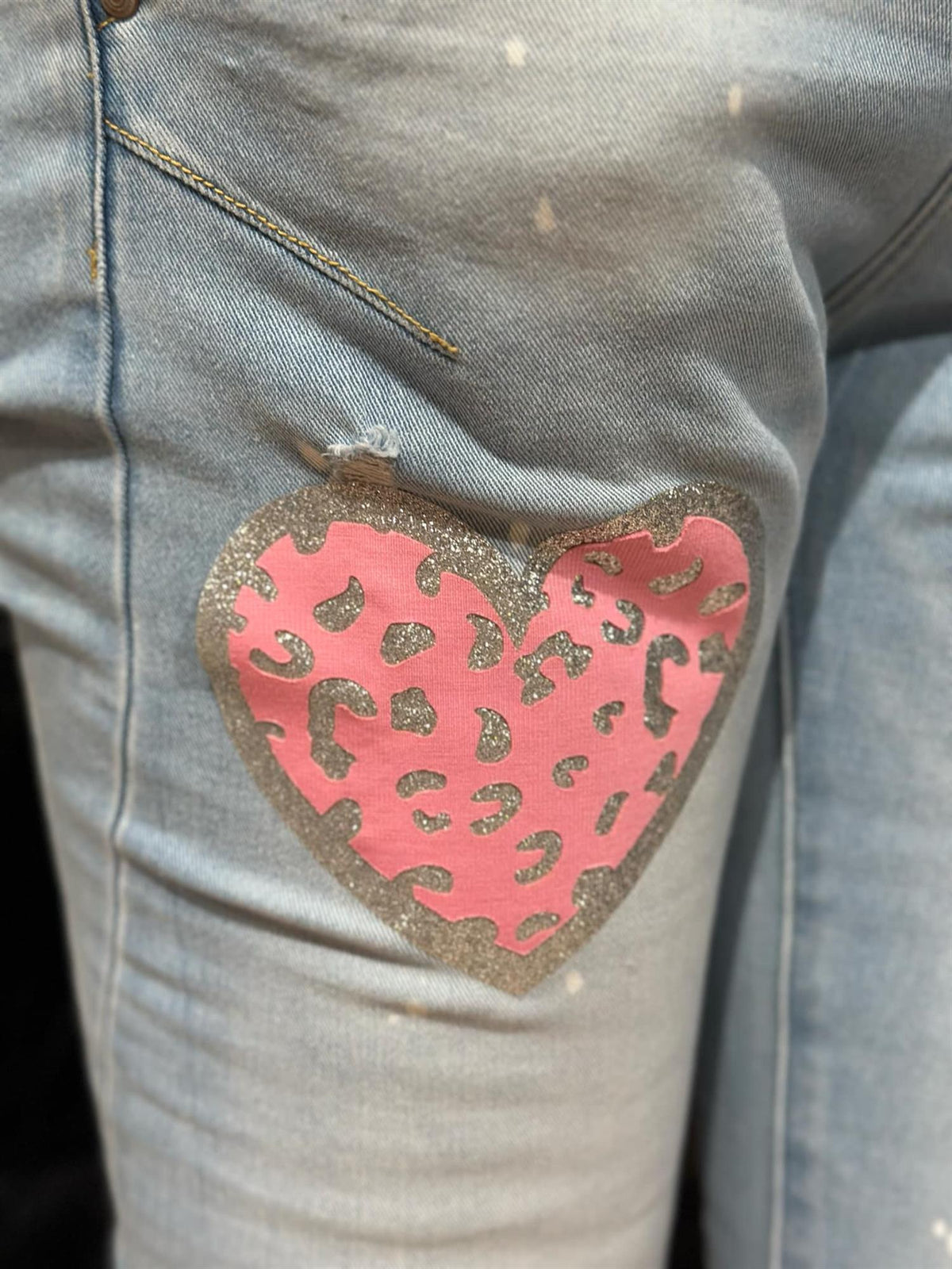 Bukse Jeans w. Heart