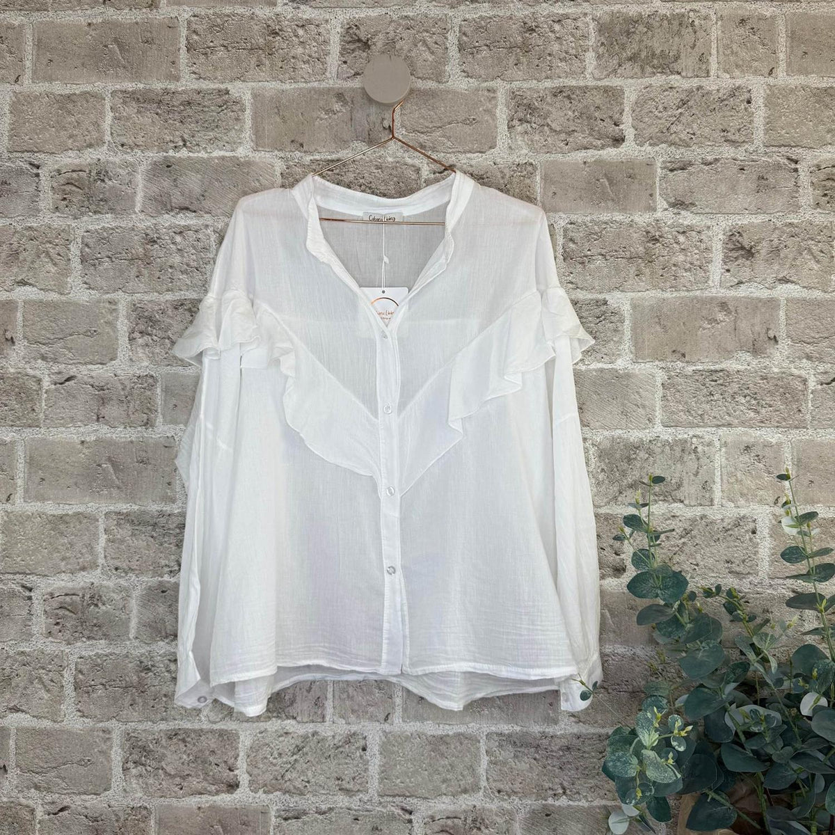 Bluse Fling White