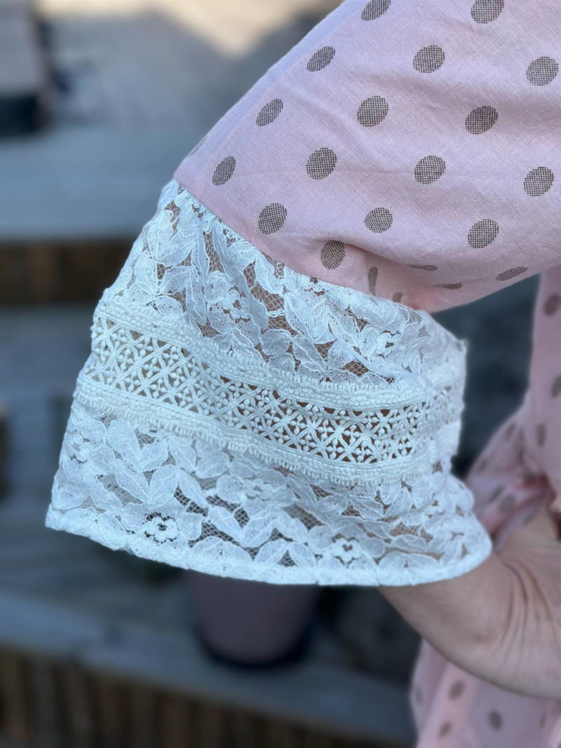 Kjole Boho Dot Rose