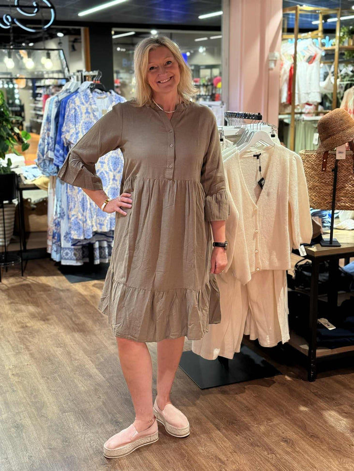 Vicky Doll Dress Earth