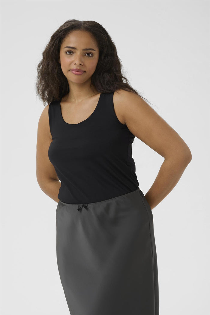 KCerina Jersey Top Black Deep