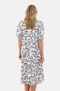 Kjole Gardening White/Navy