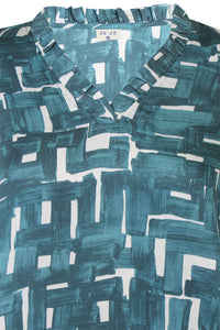 Bluse Bina Teal Green