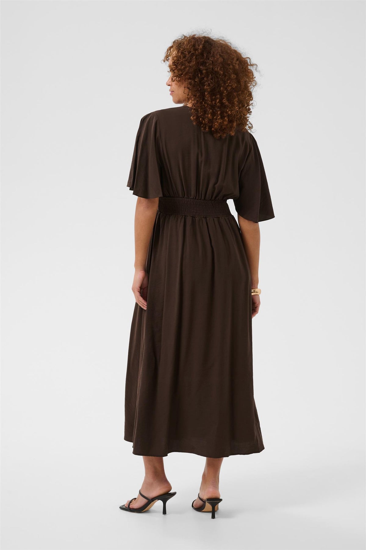 KAsirena Long Dress Coffee Bean