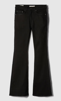 Levis 726 High Rise Flare Midnight Gaze (Sort)
