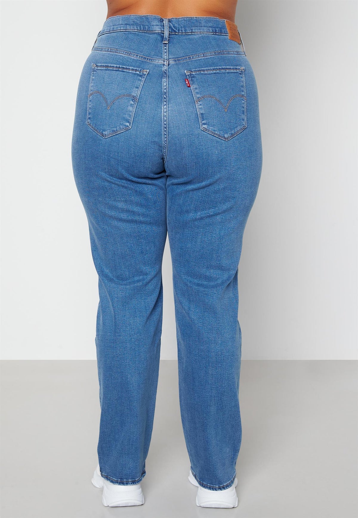 Levis Plus 724 High Rise Straight Rio Frost