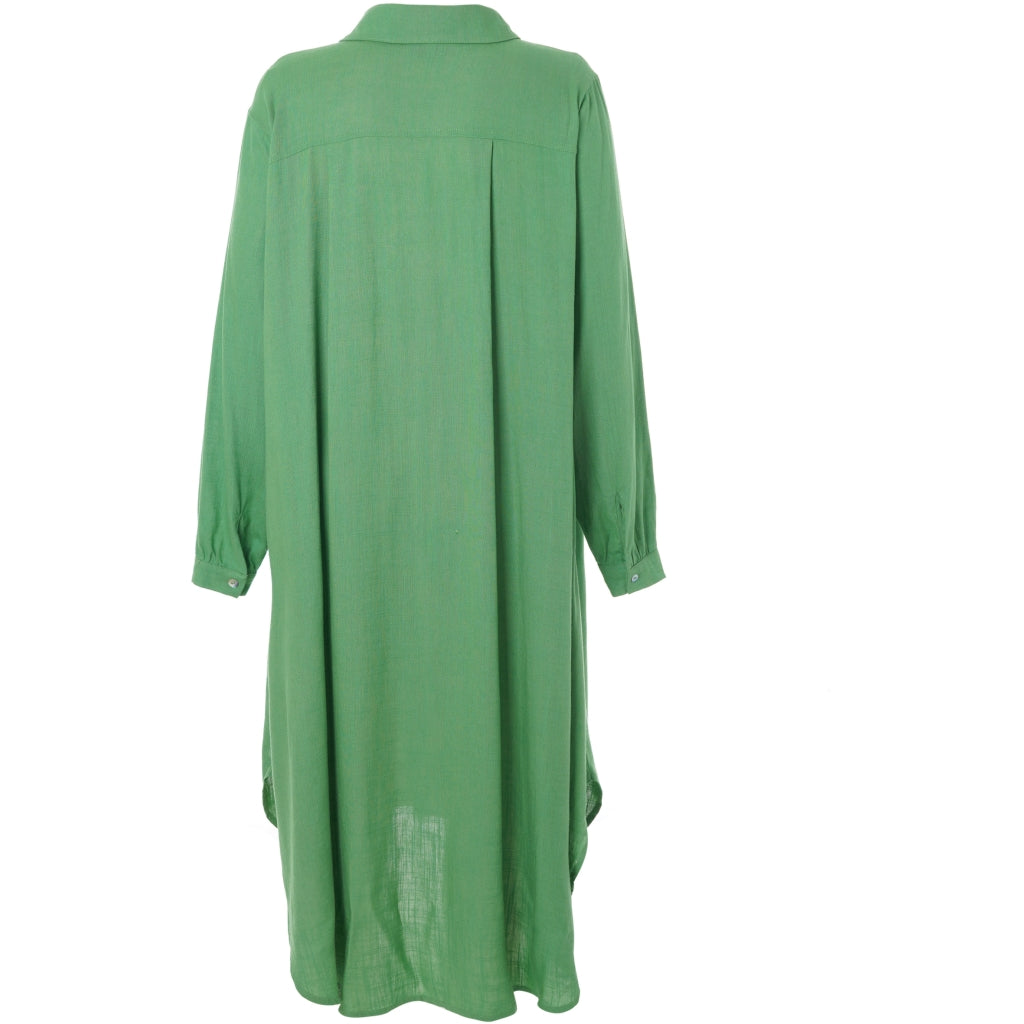 GAnny Long Shirt Dress Green