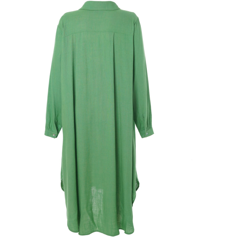 GAnny Long Shirt Dress Green
