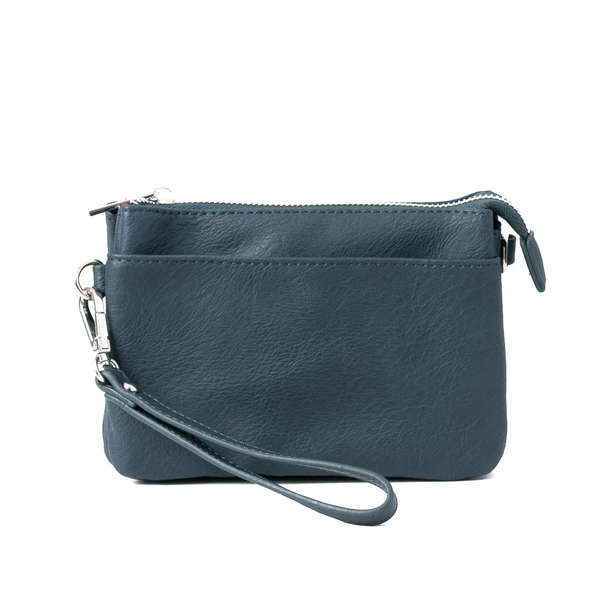 Anna Purse/Clutch Jeansblå